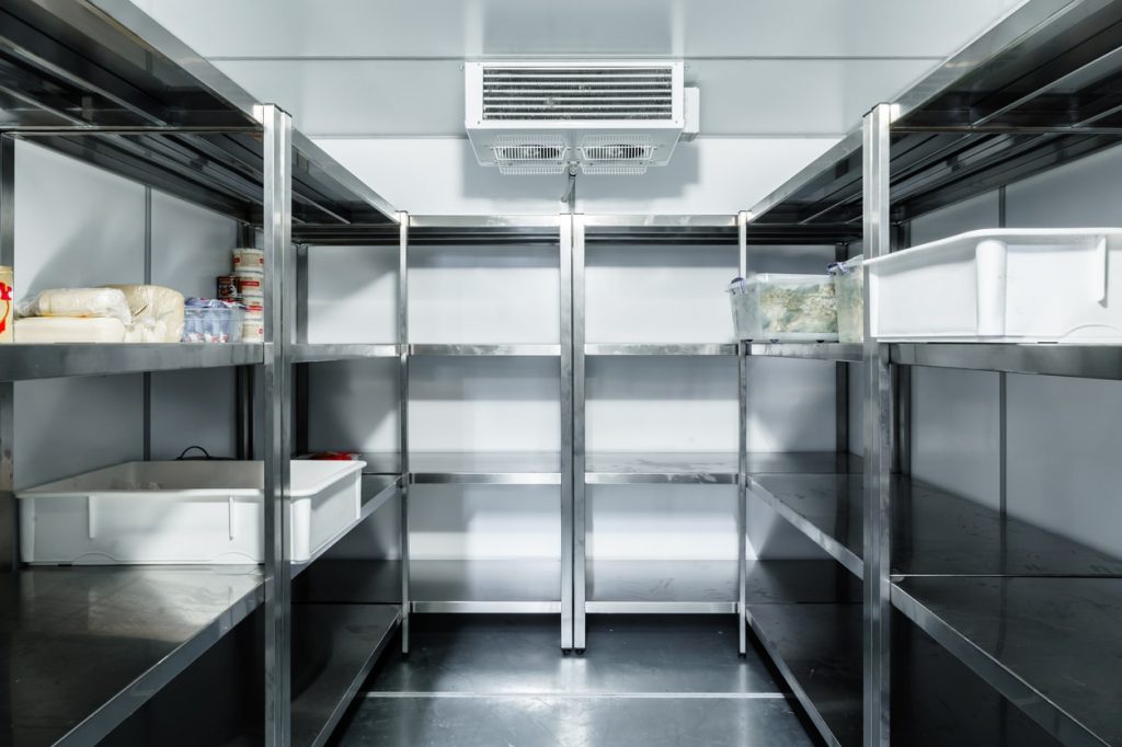 8 walk in cooler door