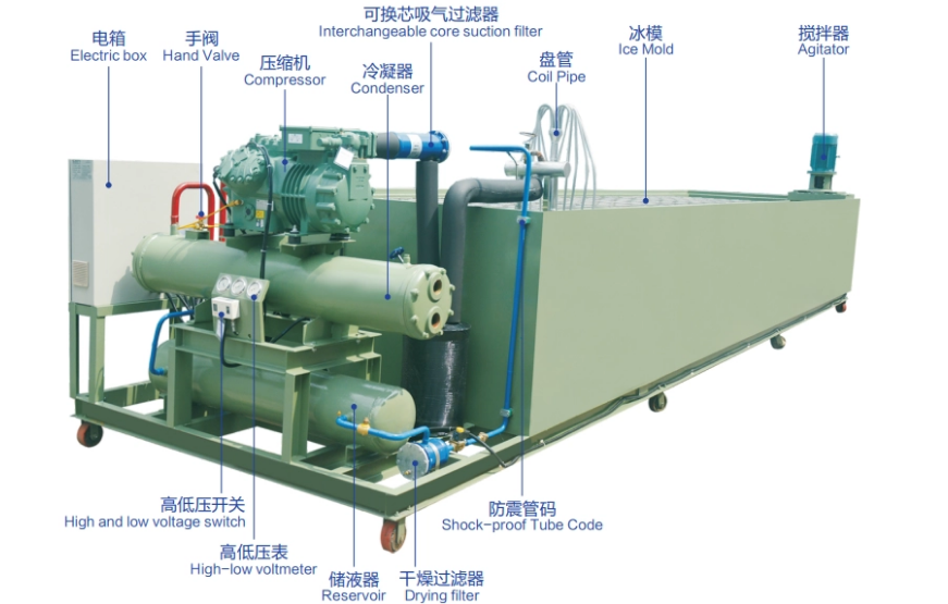 high quality commericial ice machine